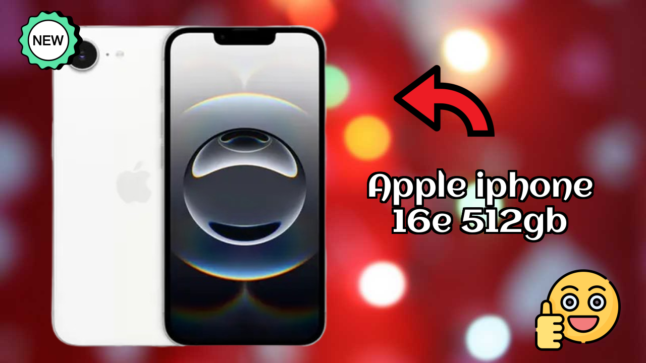 ₹89,900 पर Apple IPhone 16E 512GB - इस फोन के बारे में सब कुछ