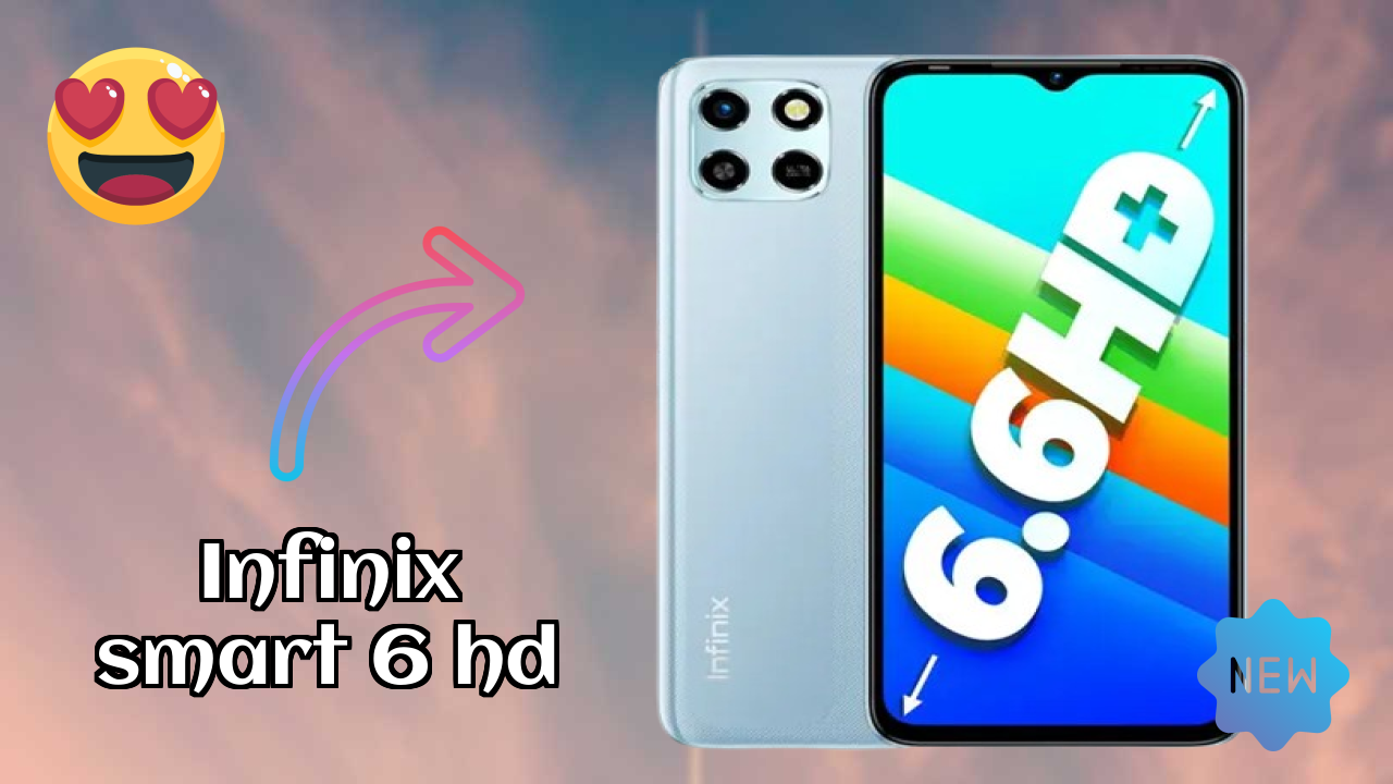 Infinix Smart 6 HD डिस्प्ले तकनीक: TFT क्वॉलिटी