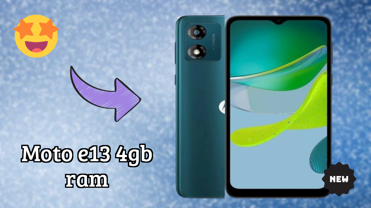 ₹8,499 पर Moto E13 4GB RAM - अभी उपलब्ध बेस्ट डील