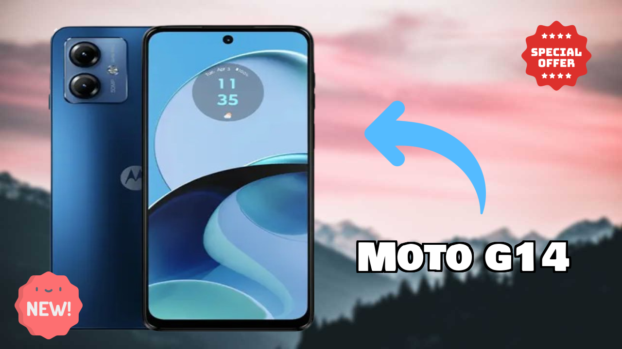 ₹8,499 पर Moto G14 - पूरा स्पेसिफिकेशन