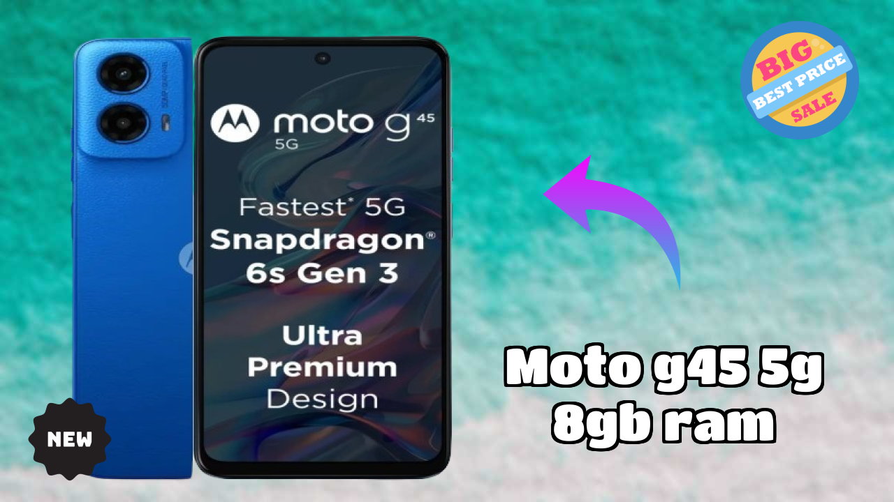 Moto G45 5G 8GB RAM रिव्यु: 8 GB RAM मल्टीटास्किंग टेस्ट
