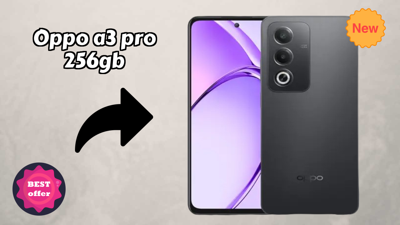 OPPO A3 Pro 256GB गेमिंग शो MediaTek Dimensity 6300 प्रोसेसर के साथ