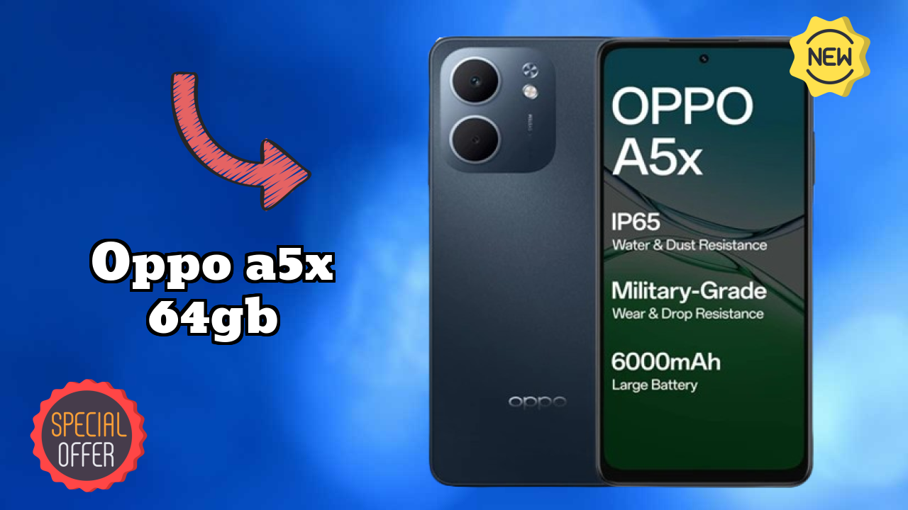 ₹11,499 पर OPPO A5x 64GB - पूरा शॉपिंग गाइड