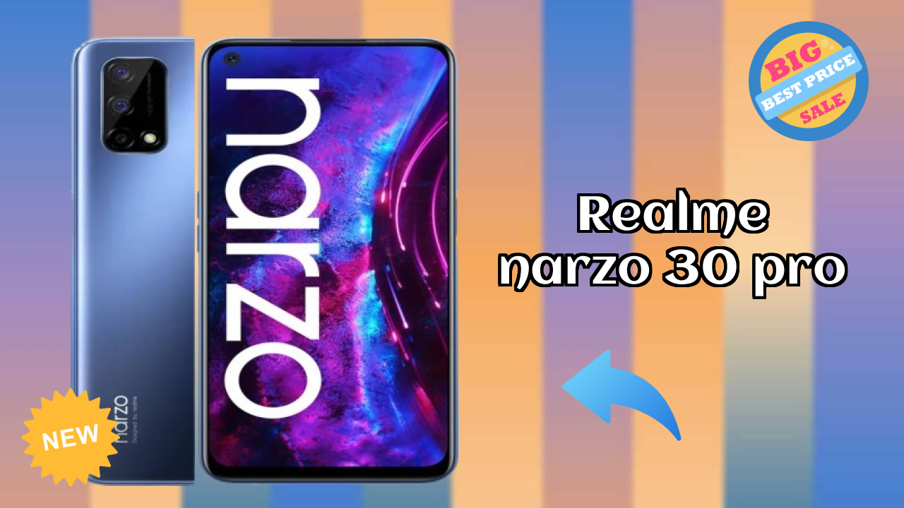 Realme Narzo 30 Pro डिस्प्ले साइज़: 6.5 Inches (16.51 Cm) स्क्रीन क्वॉलिटी