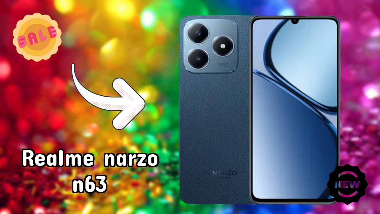 Realme Narzo N63 डिस्प्ले साइज़: 6.74 Inches (17.12 Cm) स्क्रीन क्वॉलिटी