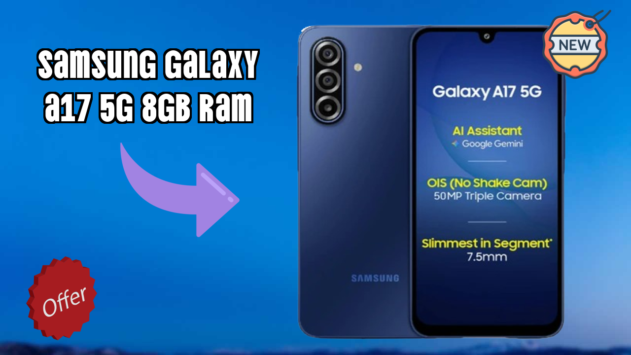 Samsung Galaxy A17 5G 8GB RAM टेस्ट: 8 GB RAM गेमिंग को अच्छी तरह से हैंडल करती 