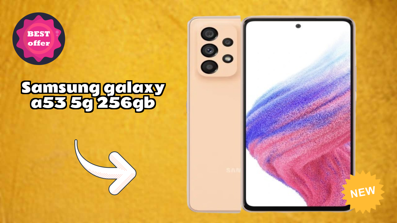 Samsung Galaxy A53 5G 256GB क़ीमत  डिस्कसन: ₹22,990 क़ीमत चेक