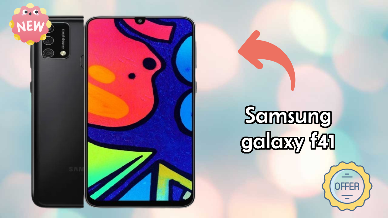 Samsung Galaxy F41 डिस्प्ले तकनीक: Super AMOLED क्वॉलिटी