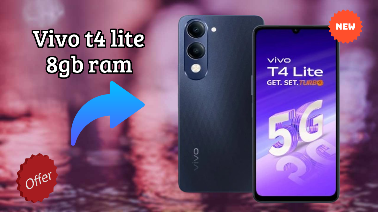 Vivo T4 Lite 8GB RAM टेस्ट: क्या 2026 ऐप्स के लिए 8 GB RAM पर्याप्त है?