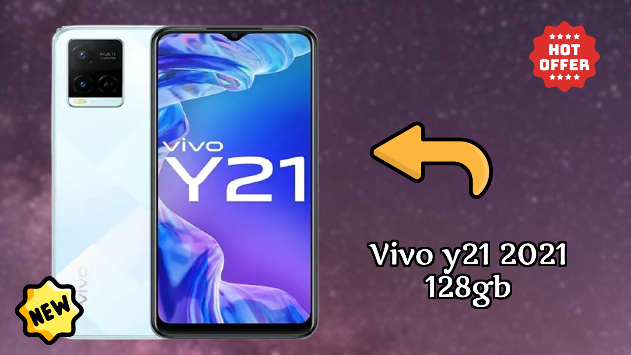Vivo Y21 2021 128GB डिस्प्ले  डिस्कसन: 6.51 Inches (16.54 Cm) स्क्रीन